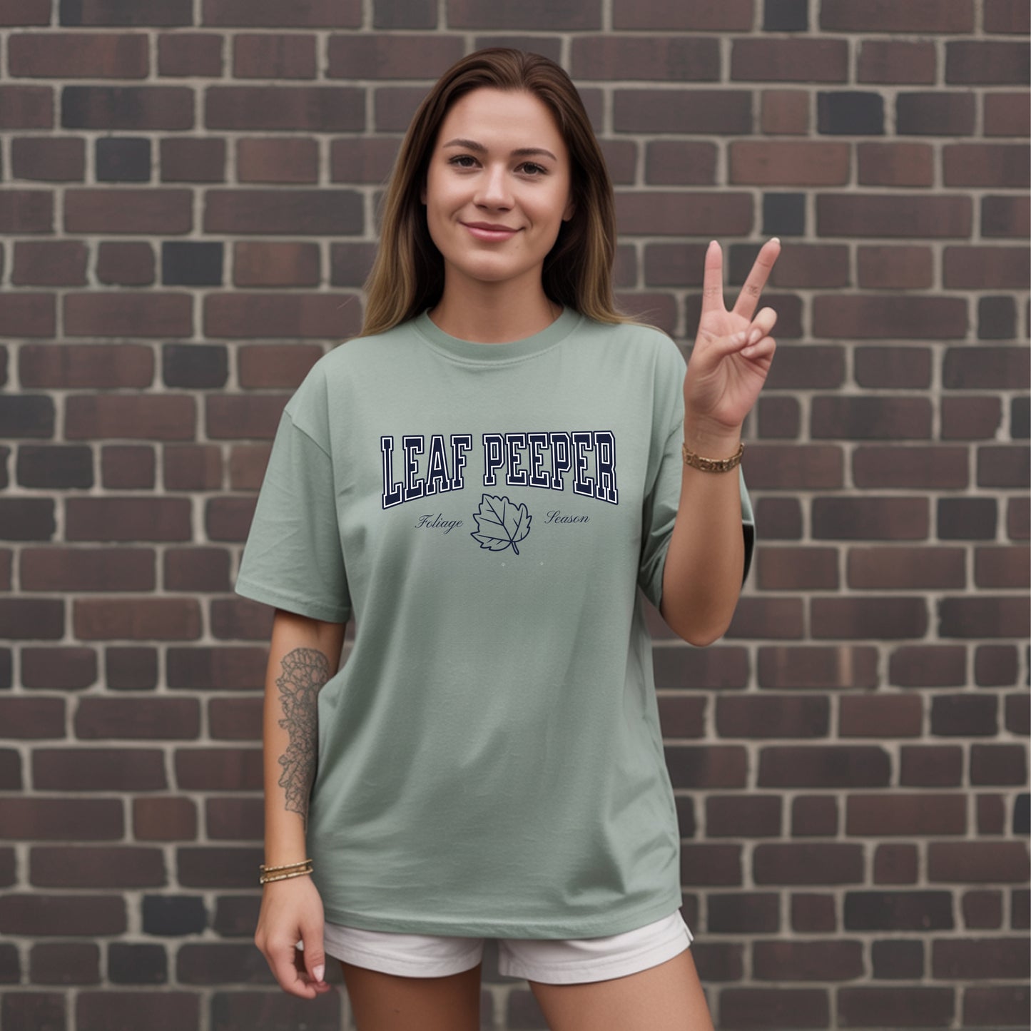 New England Leaf Peeping Comfort Colors Fall Season T-Shirt