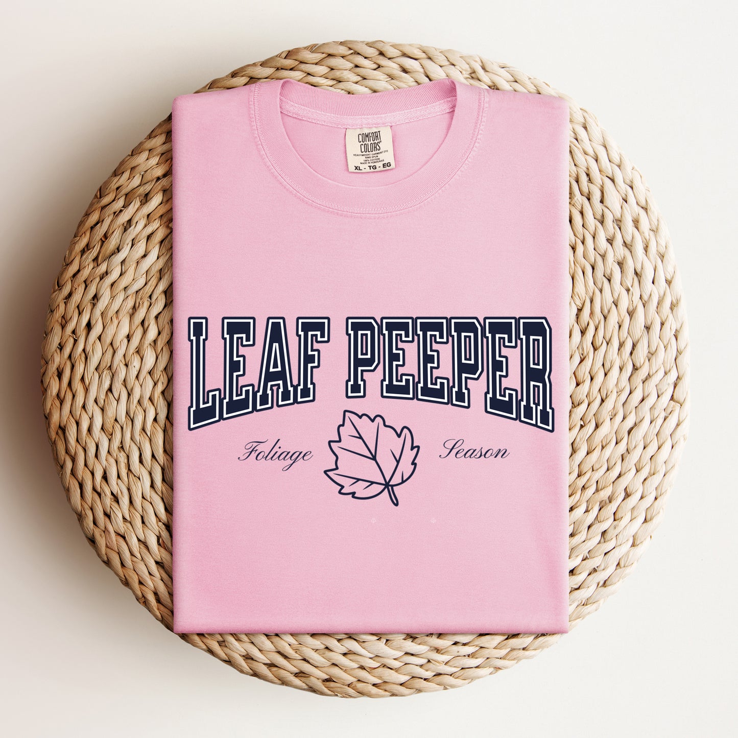New England Leaf Peeping Comfort Colors Fall Season T-Shirt