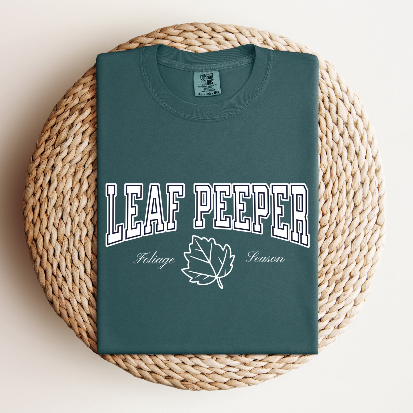 New England Leaf Peeping Comfort Colors Fall Season T-Shirt