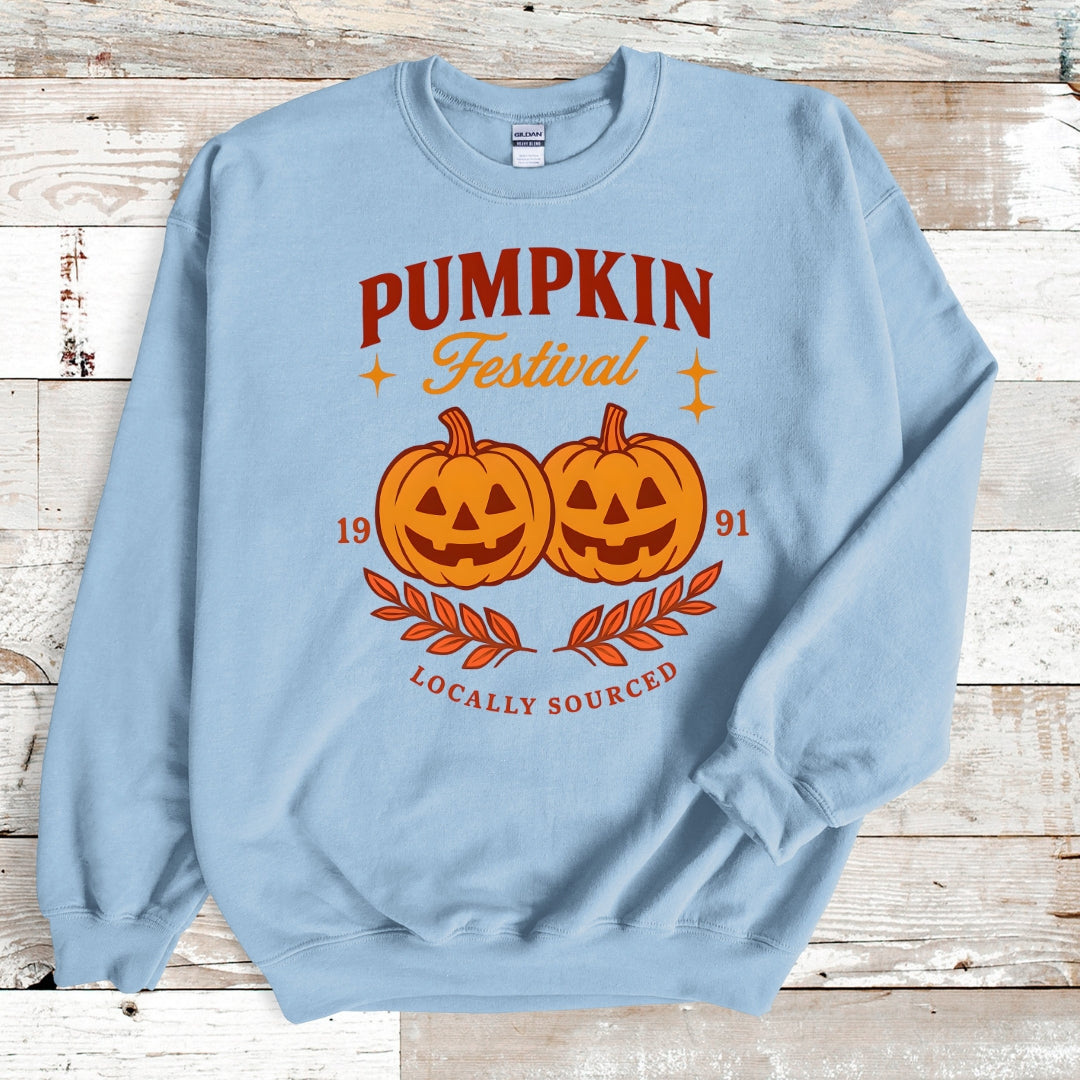 New Hampshire Pumpkin Festival Sweatshirt: Originally Sourced World Record in Keene, New Hampshire