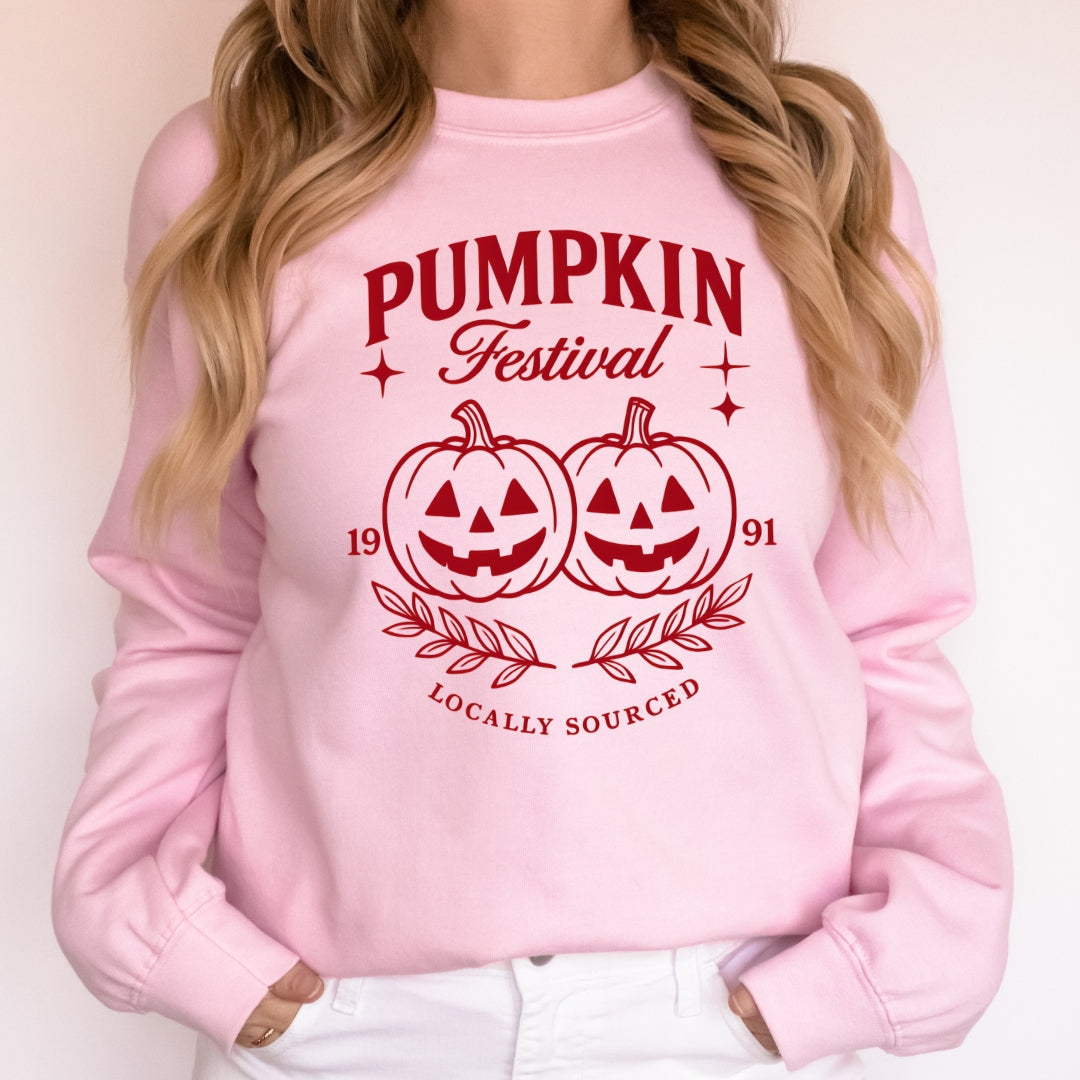 New Hampshire Pumpkin Festival Sweatshirt: Originally Sourced World Record in Keene, New Hampshire