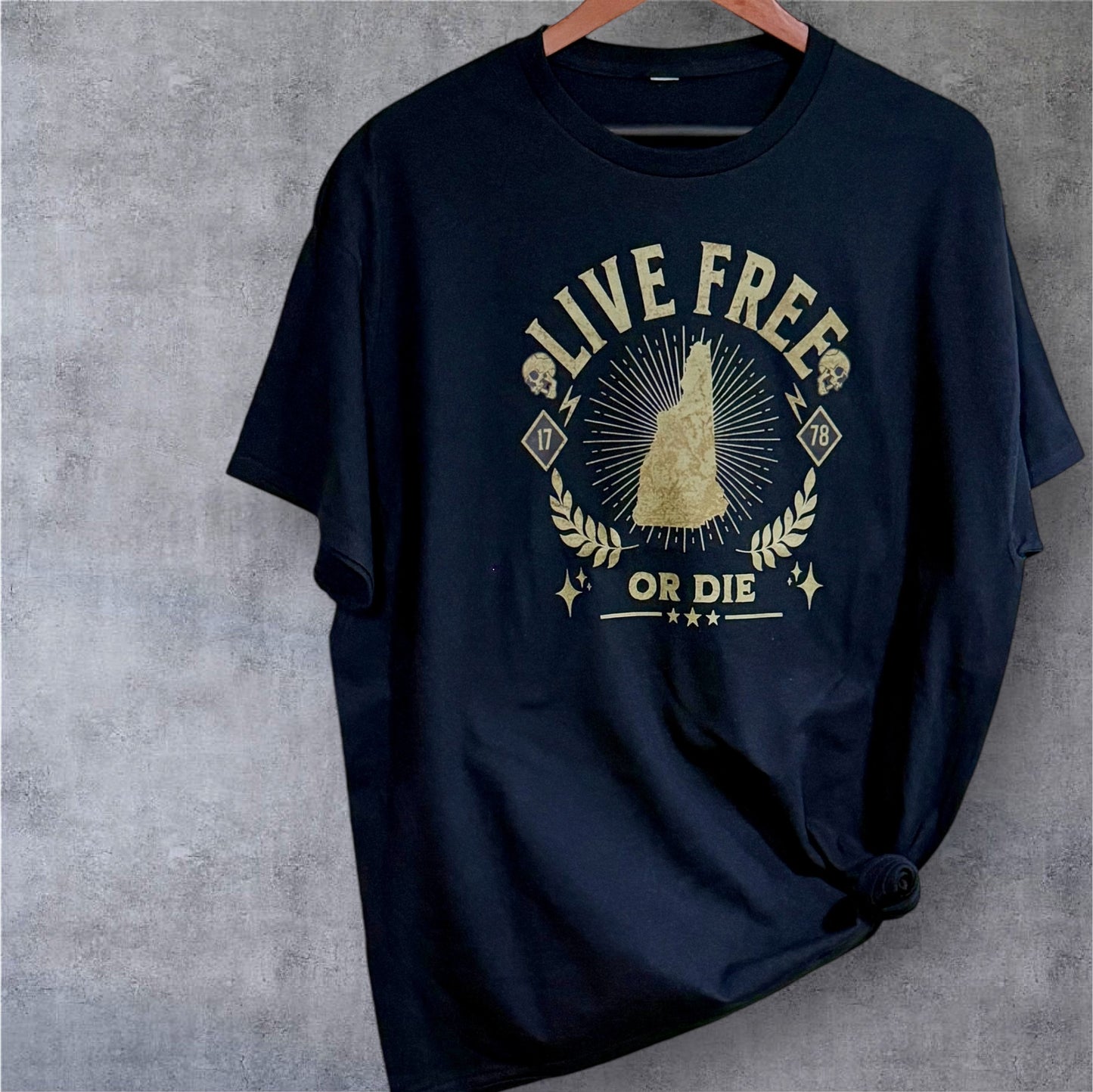 "Live Free or Die" New Hampshire T-Shirt