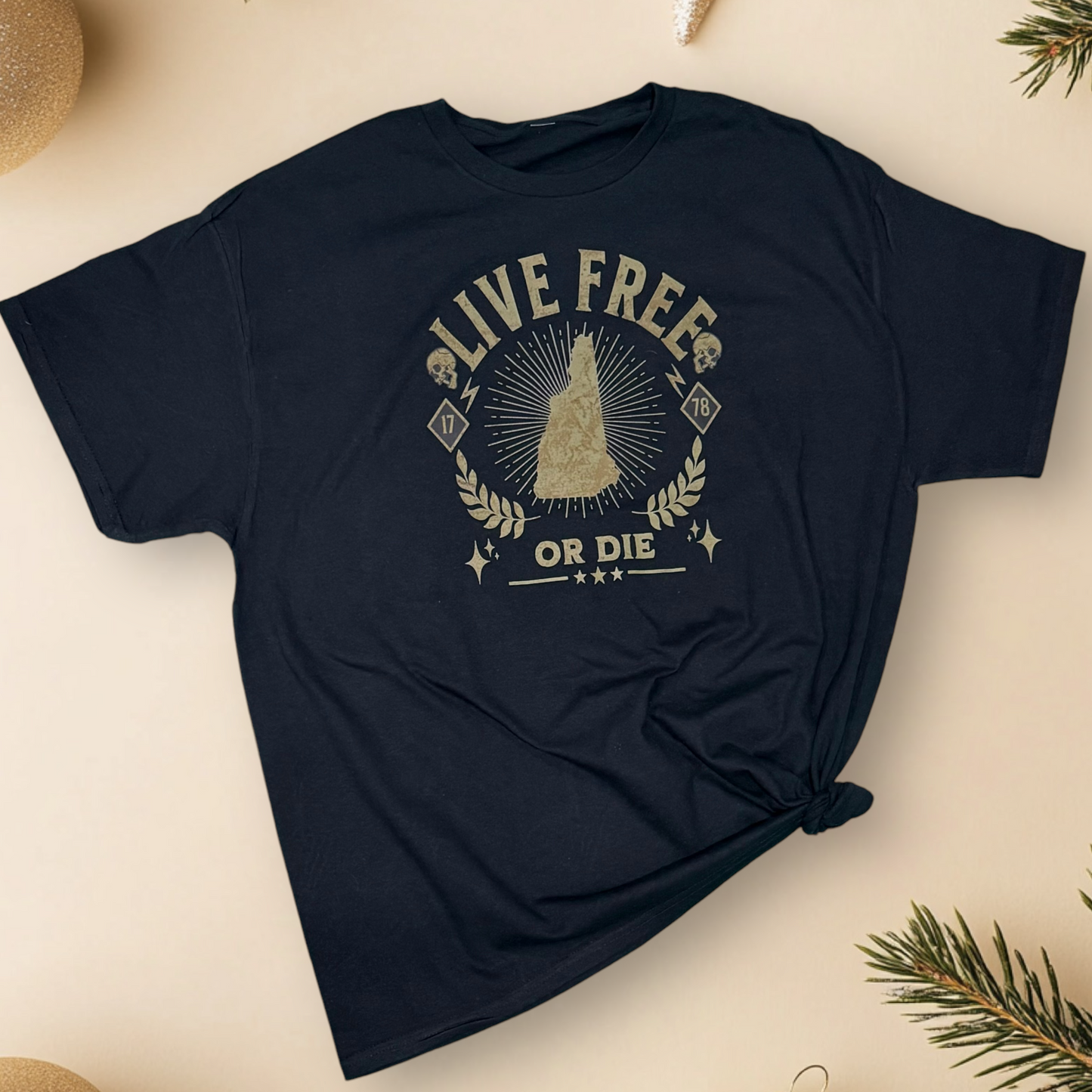 "Live Free or Die" New Hampshire T-Shirt