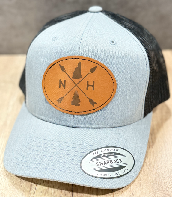 New Hampshire Crossed Arrows Trucker Hat