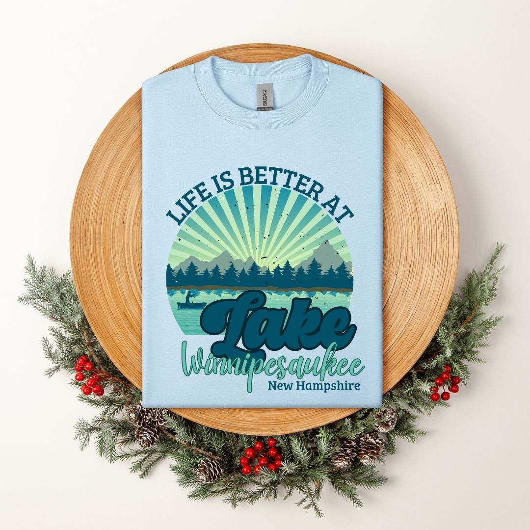 Lake Winnipesaukee, New Hampshire T-Shirt - Lake Life