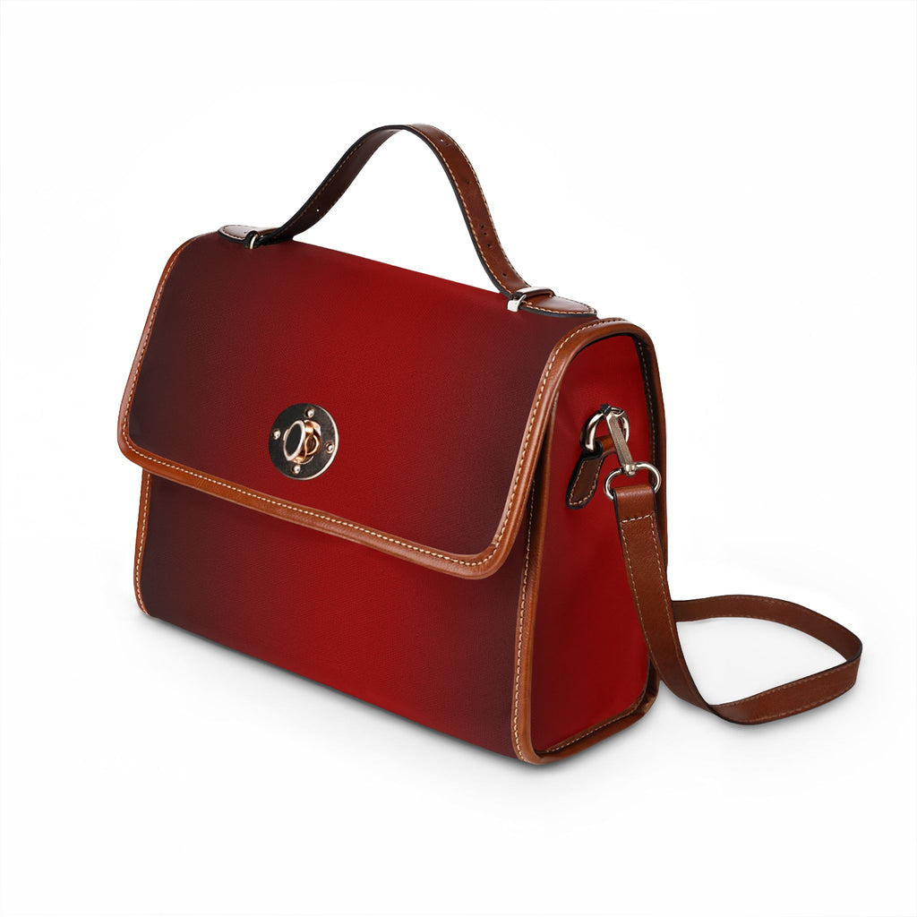 Royal Red Waterproof Canvas Purse