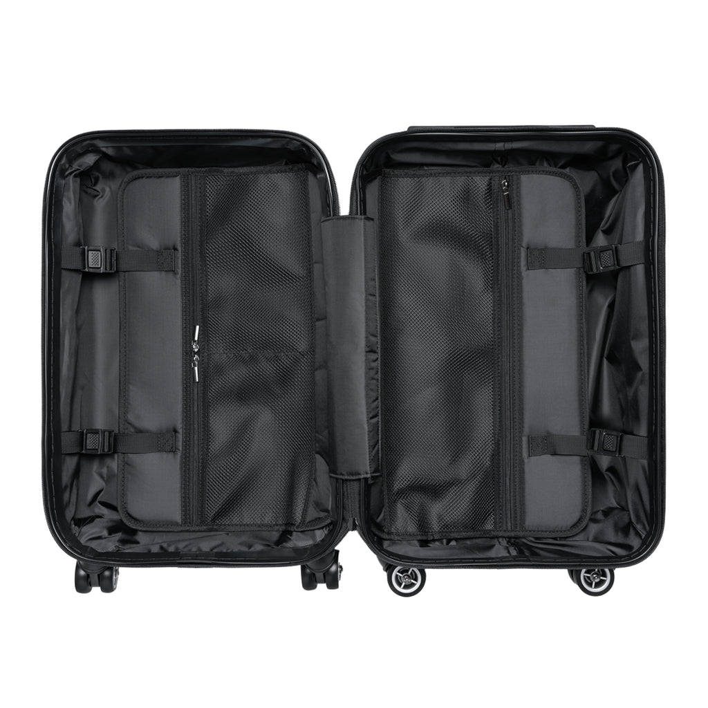 Suitcase — "Trust & Believe" Inspirational Travel Luggage