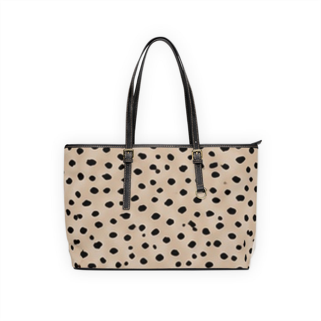 Minimal Dot Luxury PU Leather Shoulder Bag
