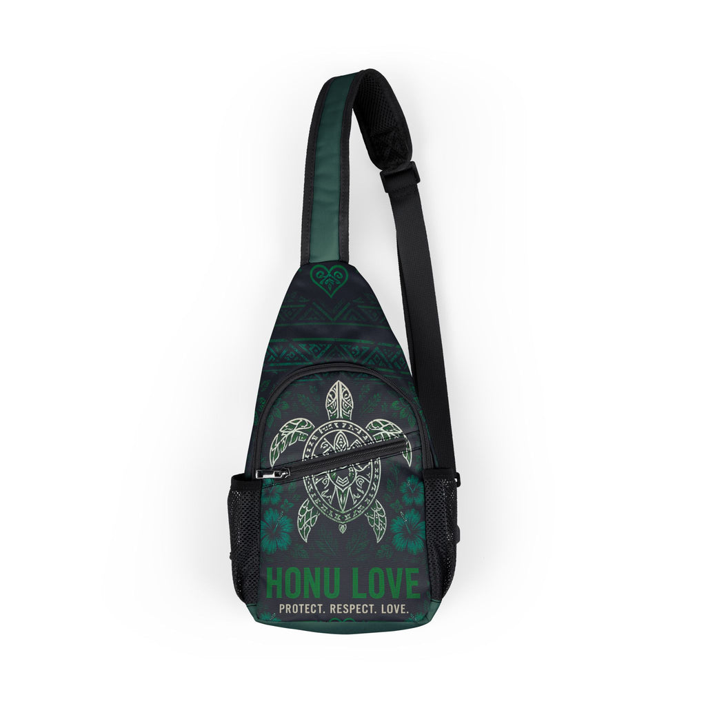 Honu Love Sea Turtle Chest Bag