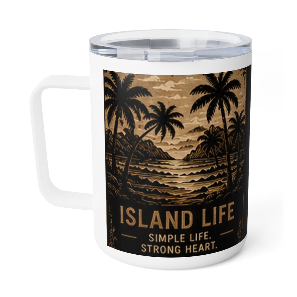 Island Life 10oz Insulated Coffee Mug