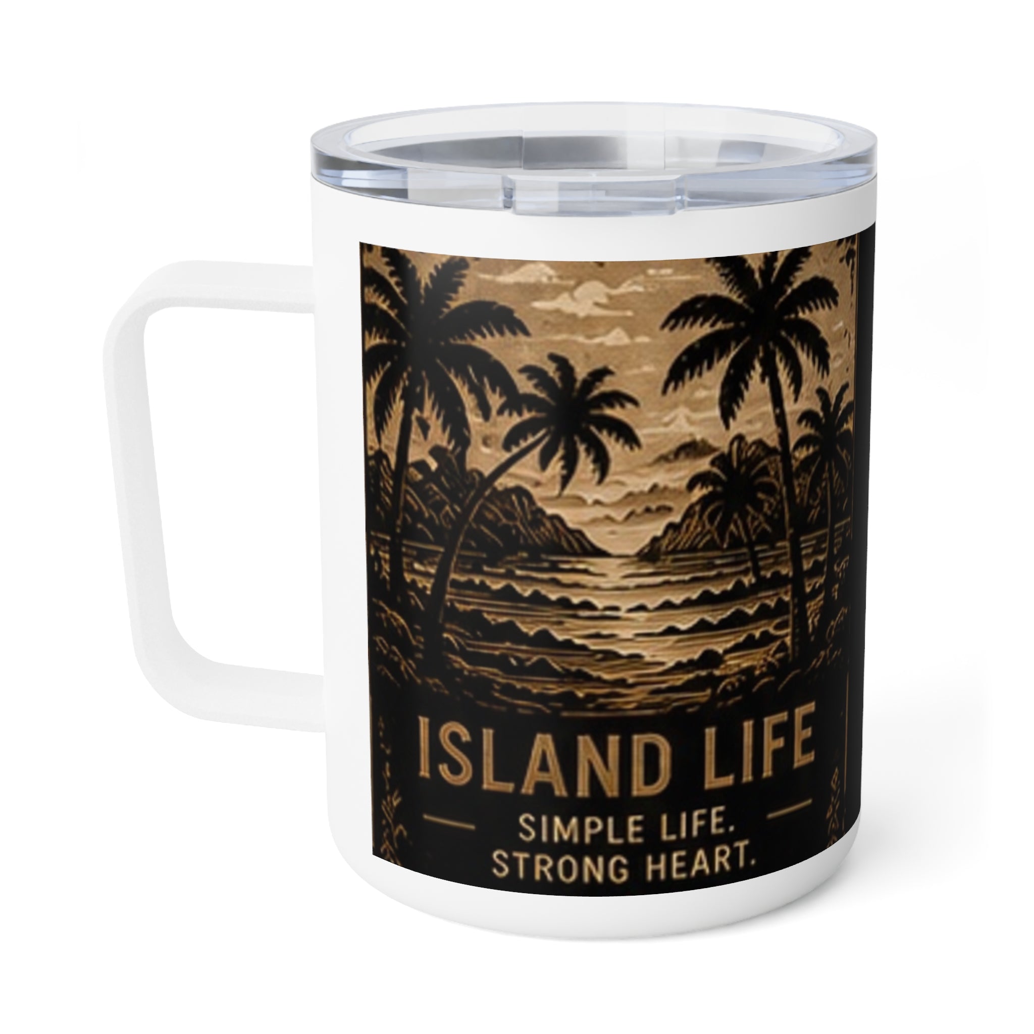Island Life 10oz Insulated Coffee Mug