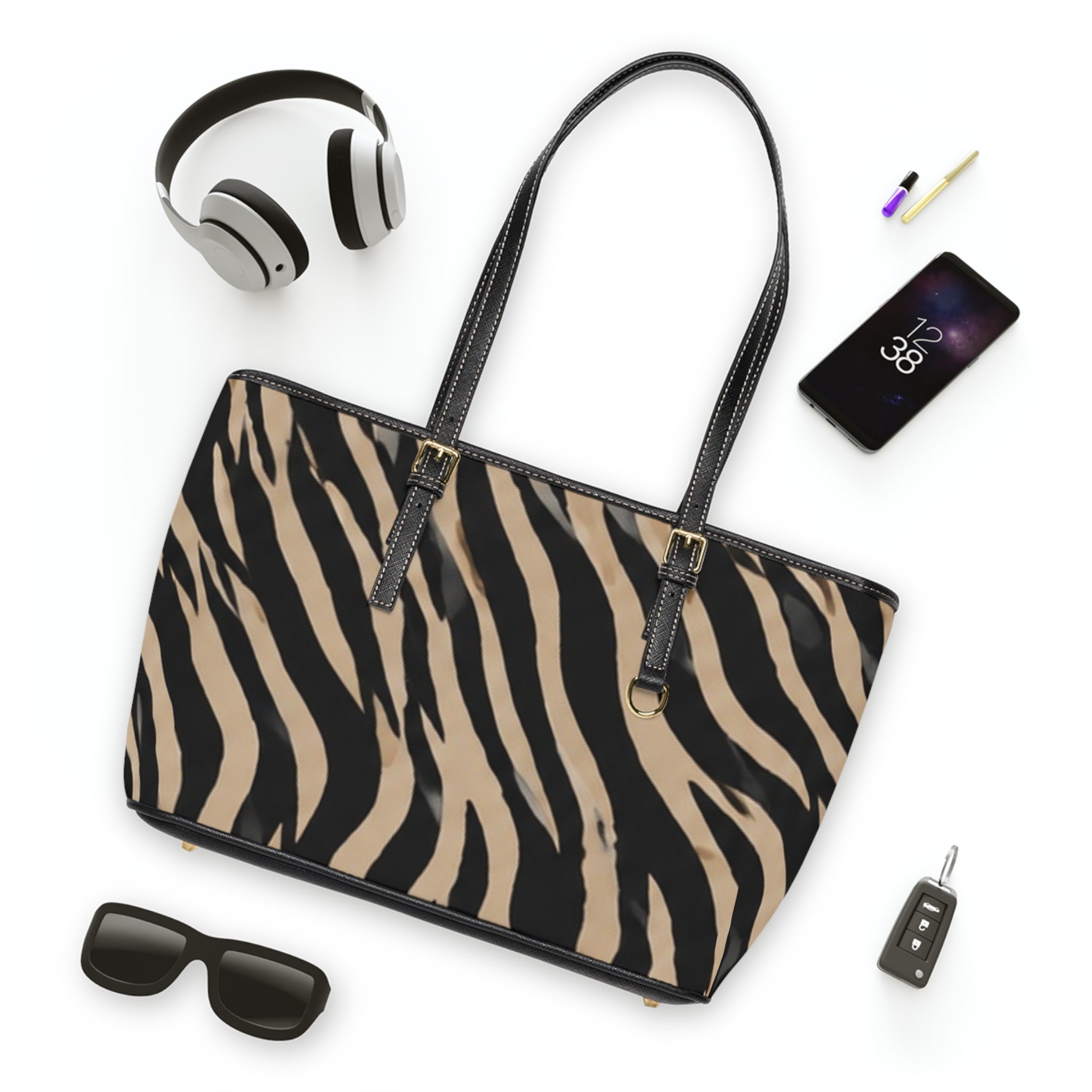 Chic Animal PU Leather Shoulder Bag
