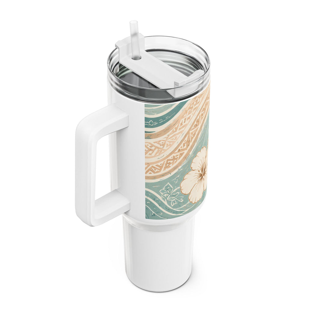 Personalized 40oz Tumbler — 'moana grace' Sea Turtle Ocean Design