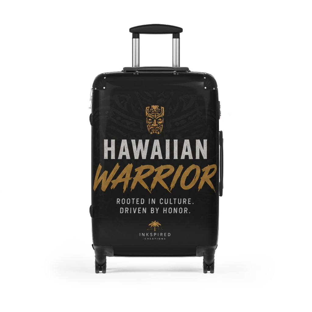 Hawaiian Warrior Suitcase — Rooted in Culture Carry-On