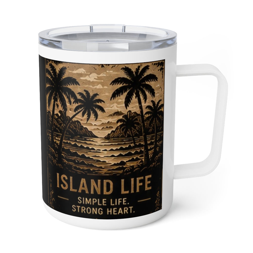 Island Life 10oz Insulated Coffee Mug