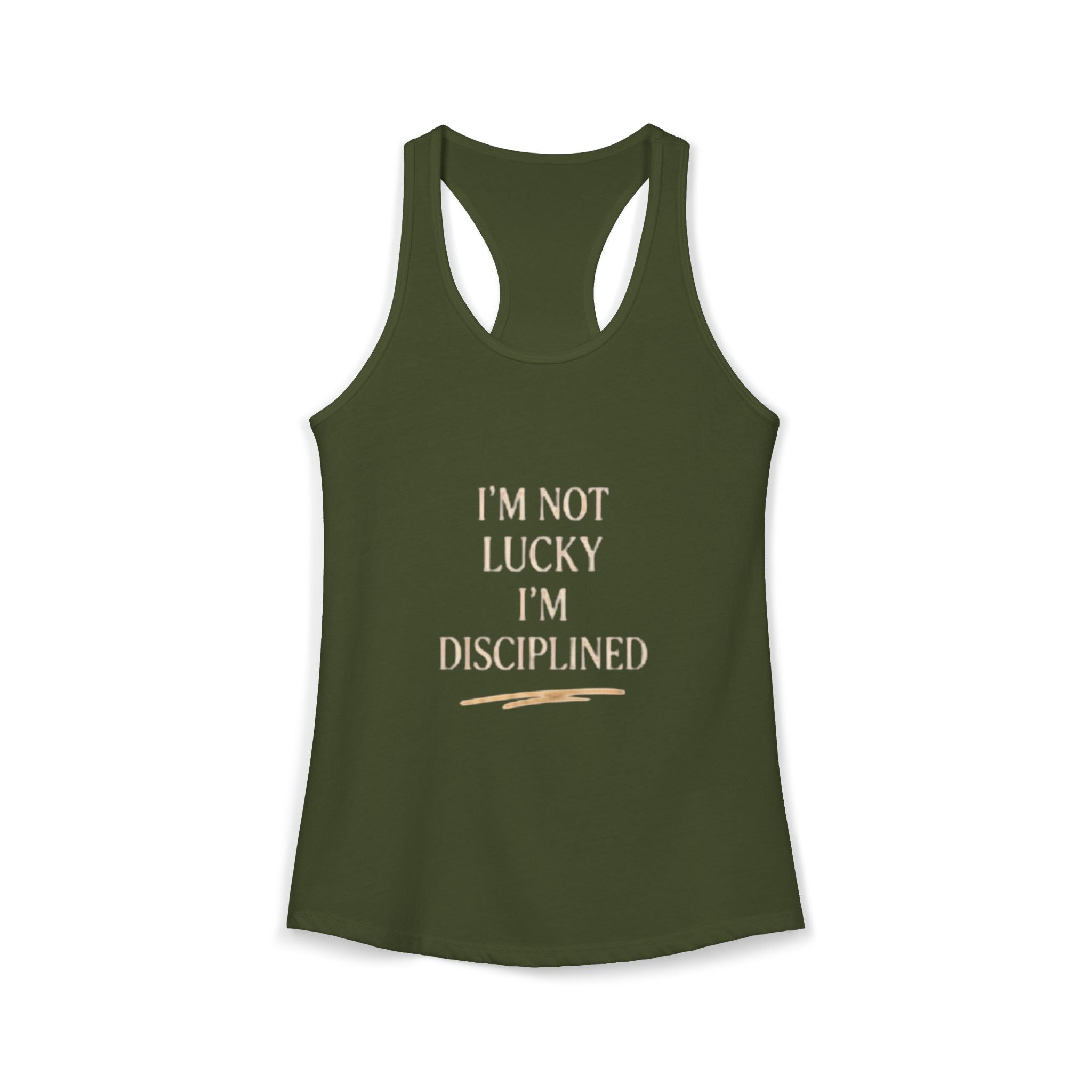 Women's 'Strong Feminine' Racerback Tank — Empowerment Fitness Top