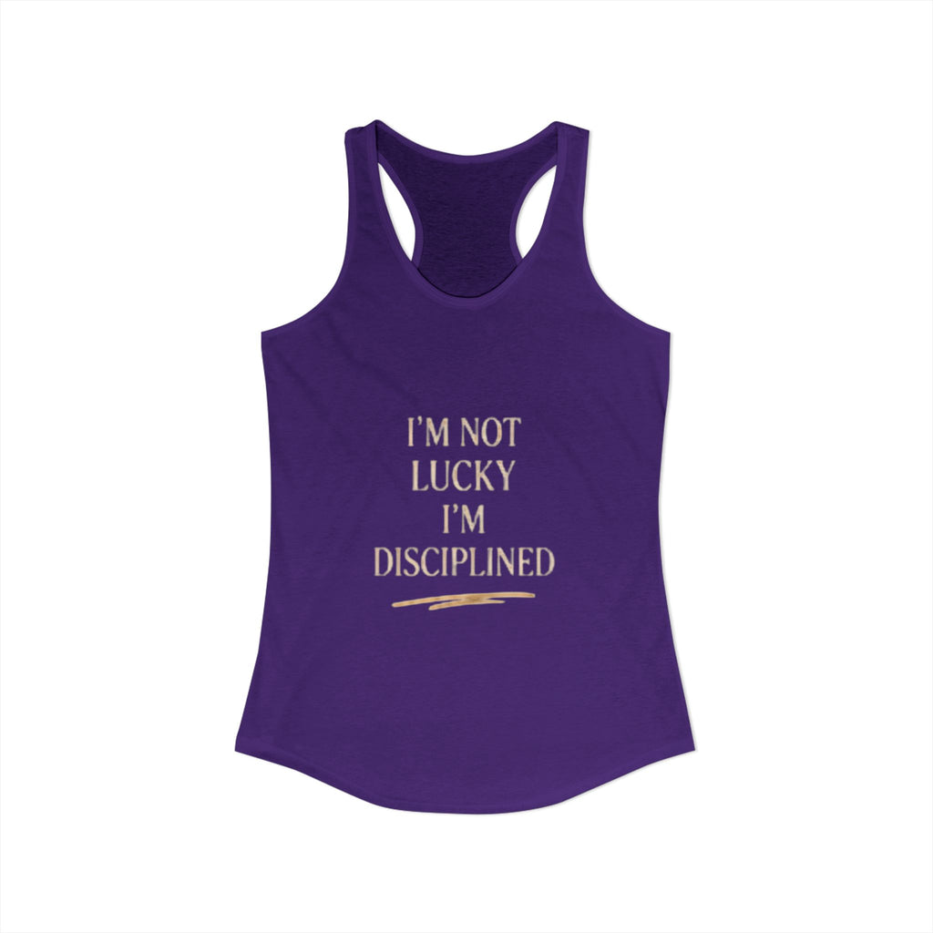 Women's 'Strong Feminine' Racerback Tank — Empowerment Fitness Top