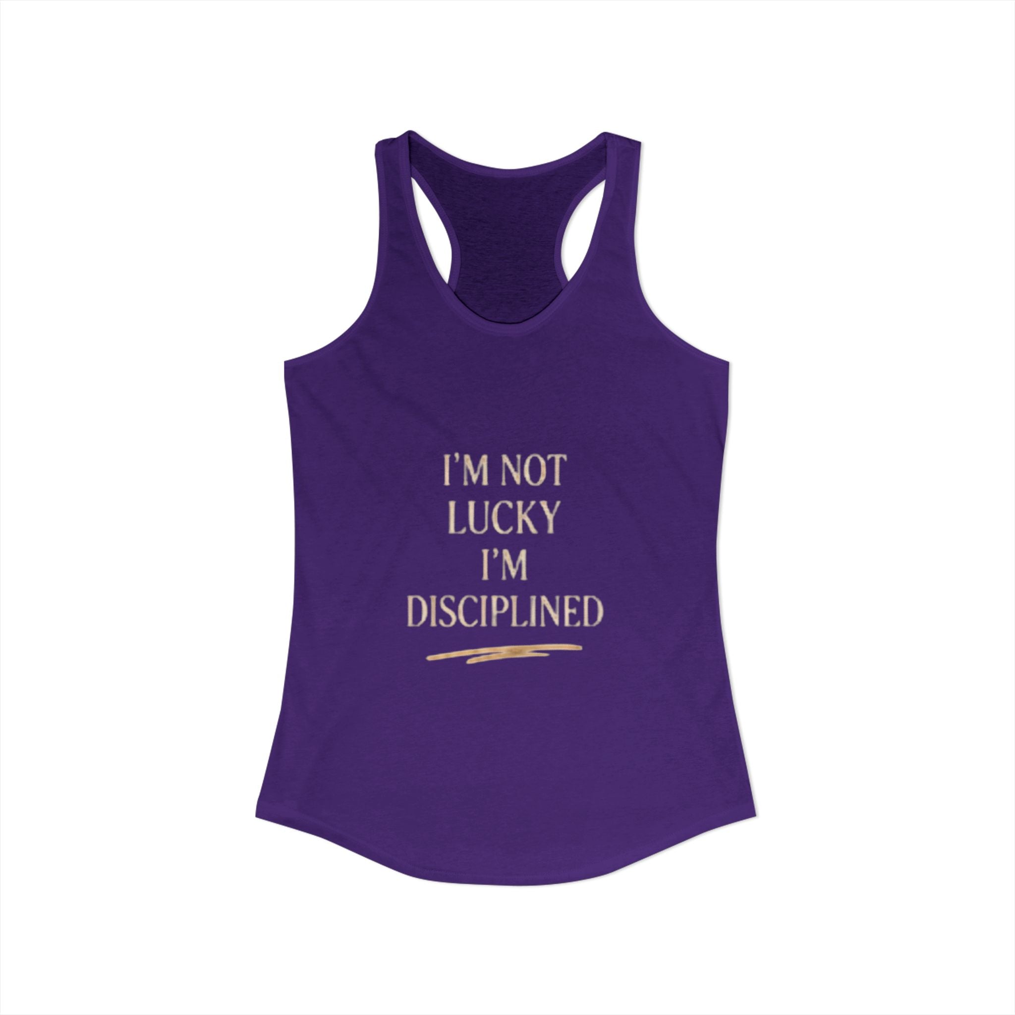 Women's 'Strong Feminine' Racerback Tank — Empowerment Fitness Top