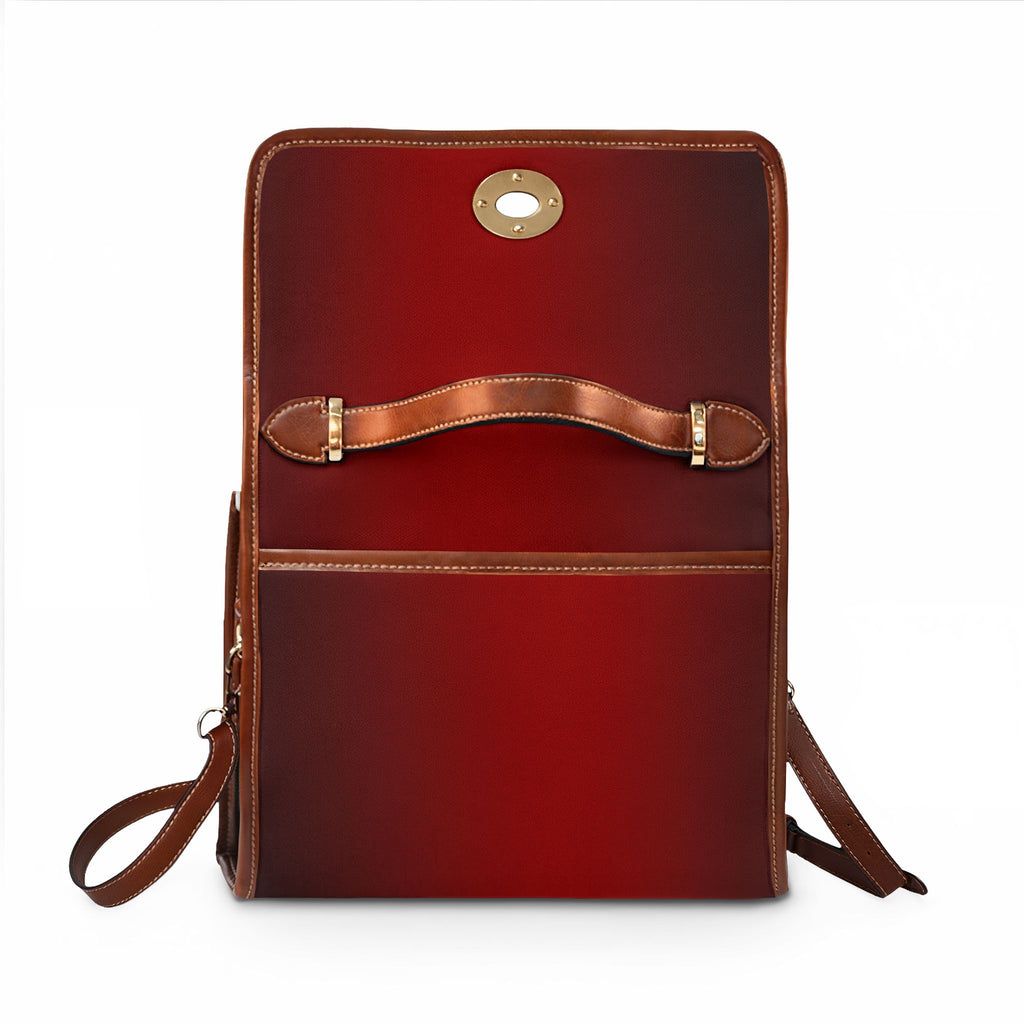 Royal Red Waterproof Canvas Purse