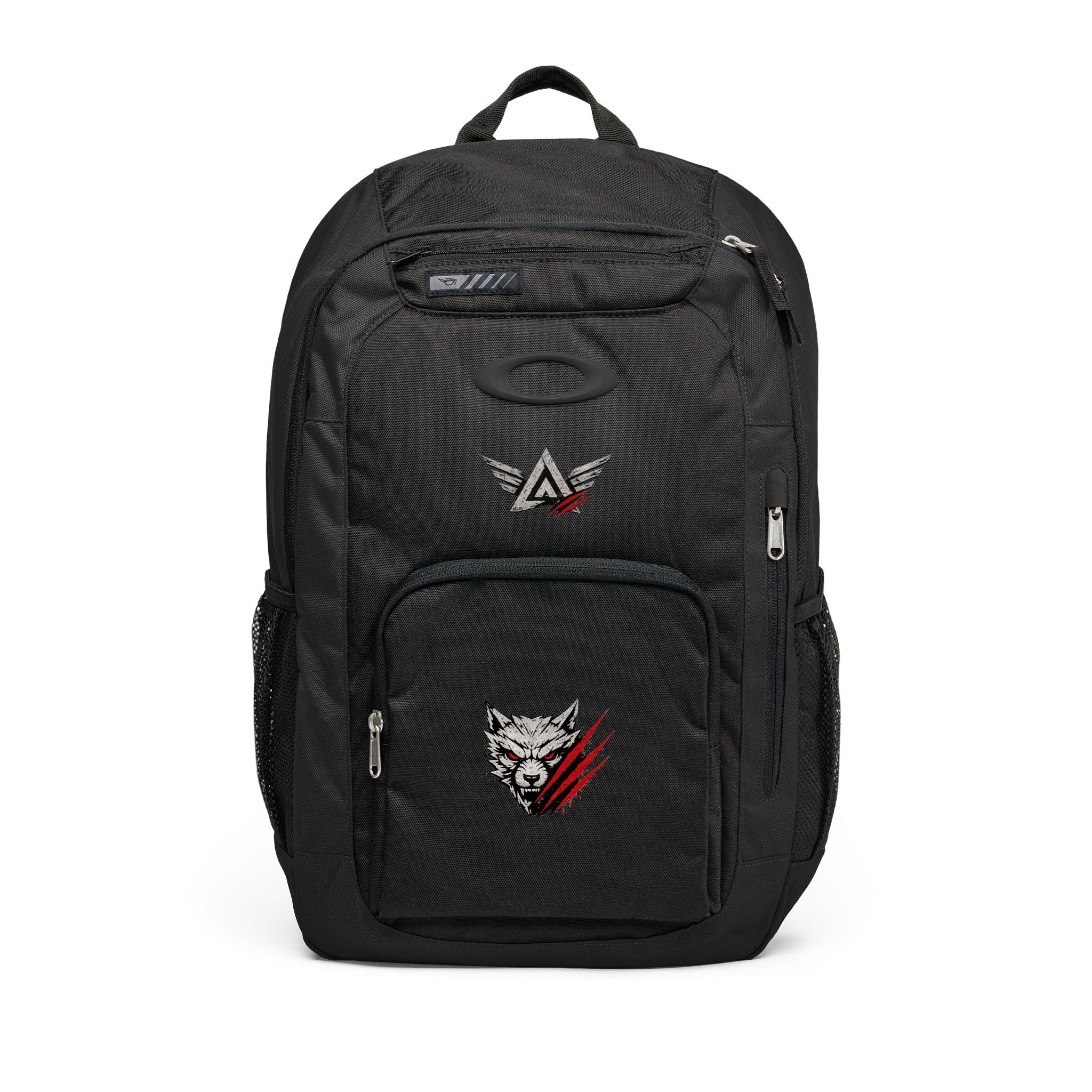 Alpha Wolf Enduro Backpack — 22L Outdoor Pack with Wolf Design