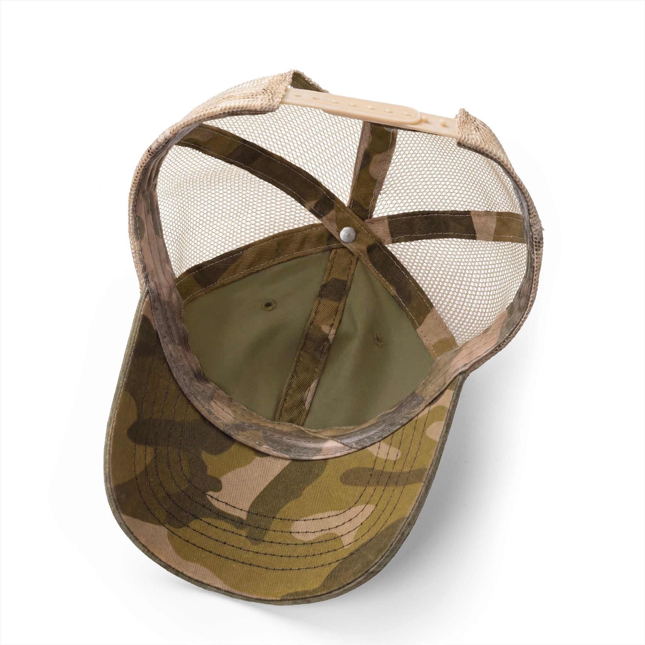 Feminine Strength Washed Mesh-Back Cap Print