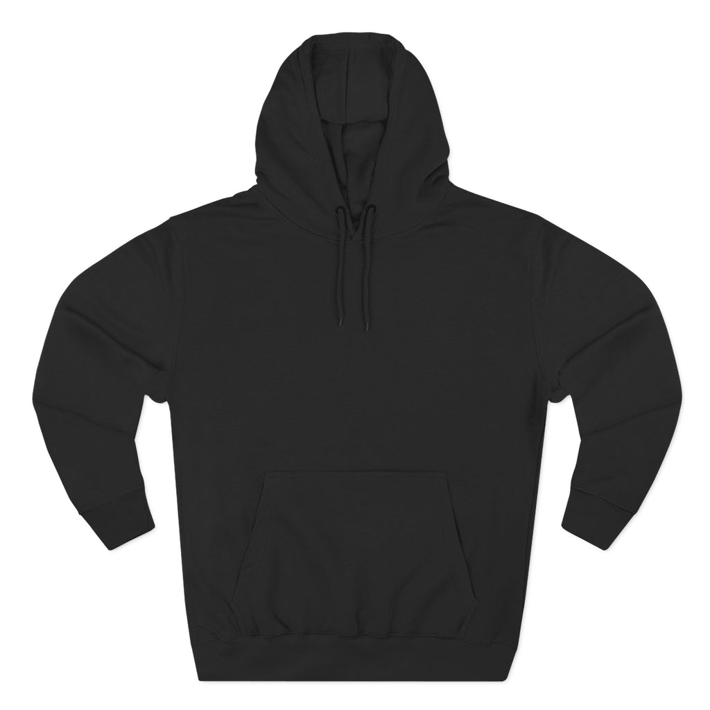 Fleece Hoodie — "Soft Doesn't Mean Weak" Floral Warrior Graphic