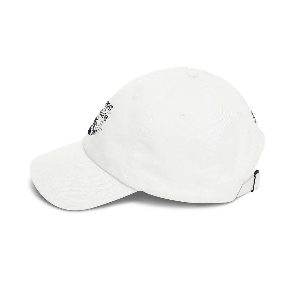 Dad Cap – "Trust & Believe" Palm Tree Wave Embroidered Hat