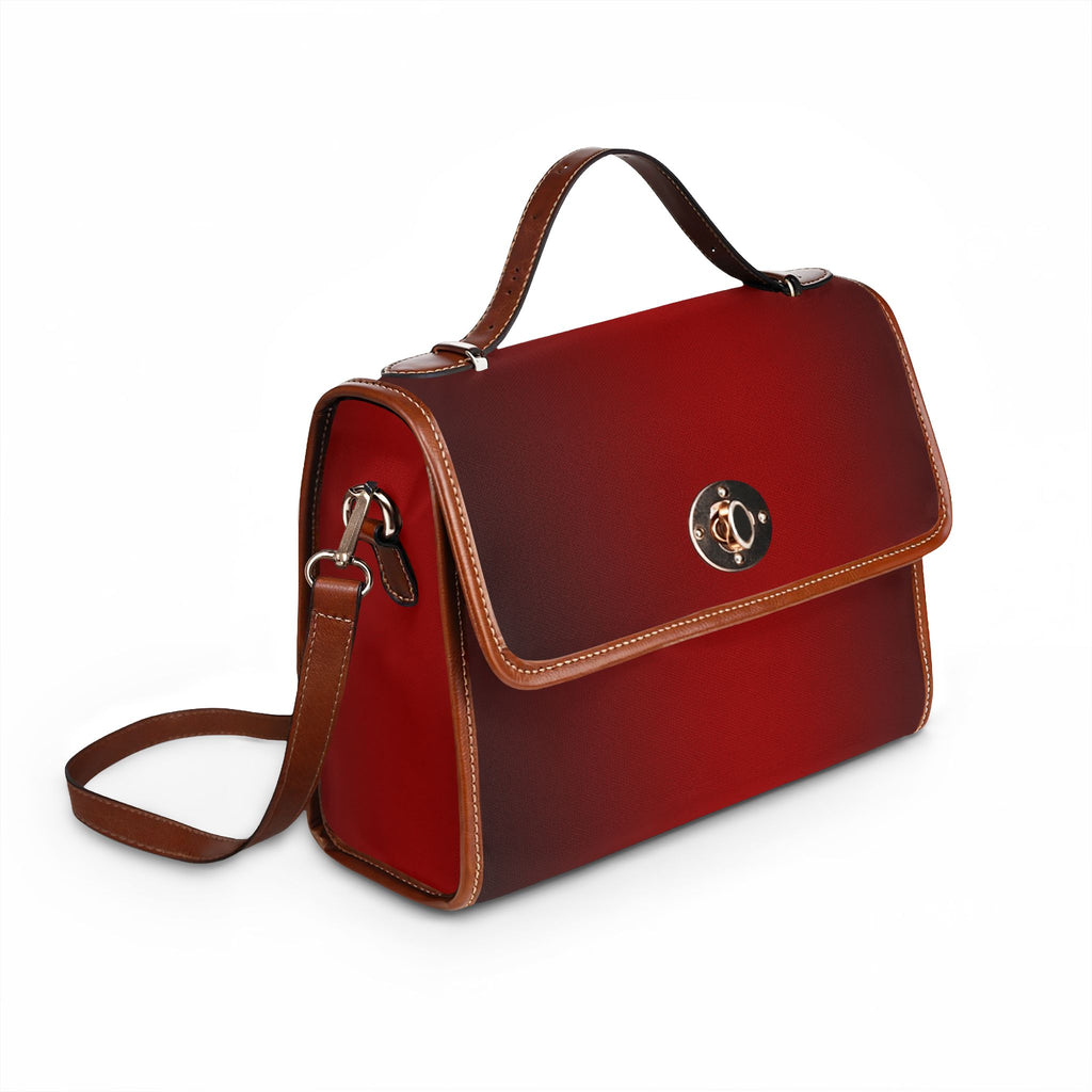 Royal Red Waterproof Canvas Purse
