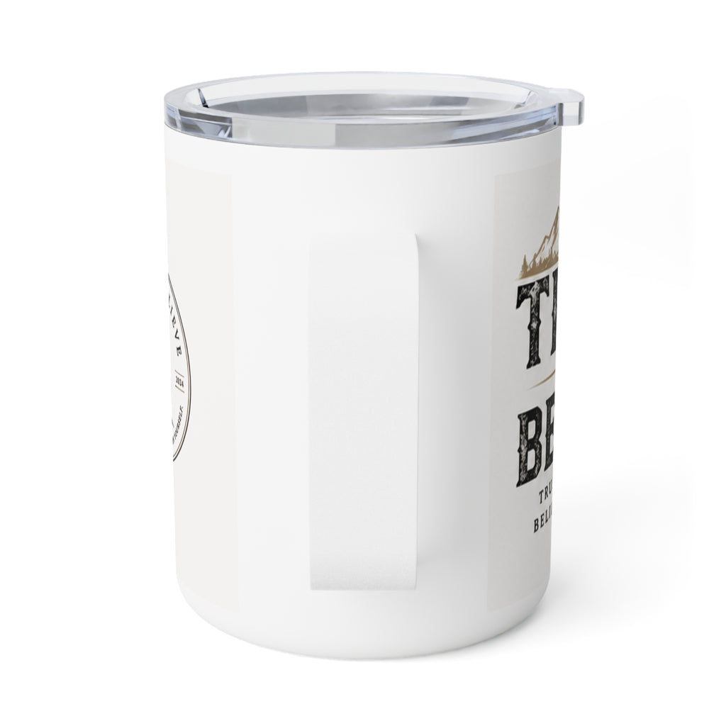 Insulated Coffee Mug - Trust the Process Camping Design (10oz)