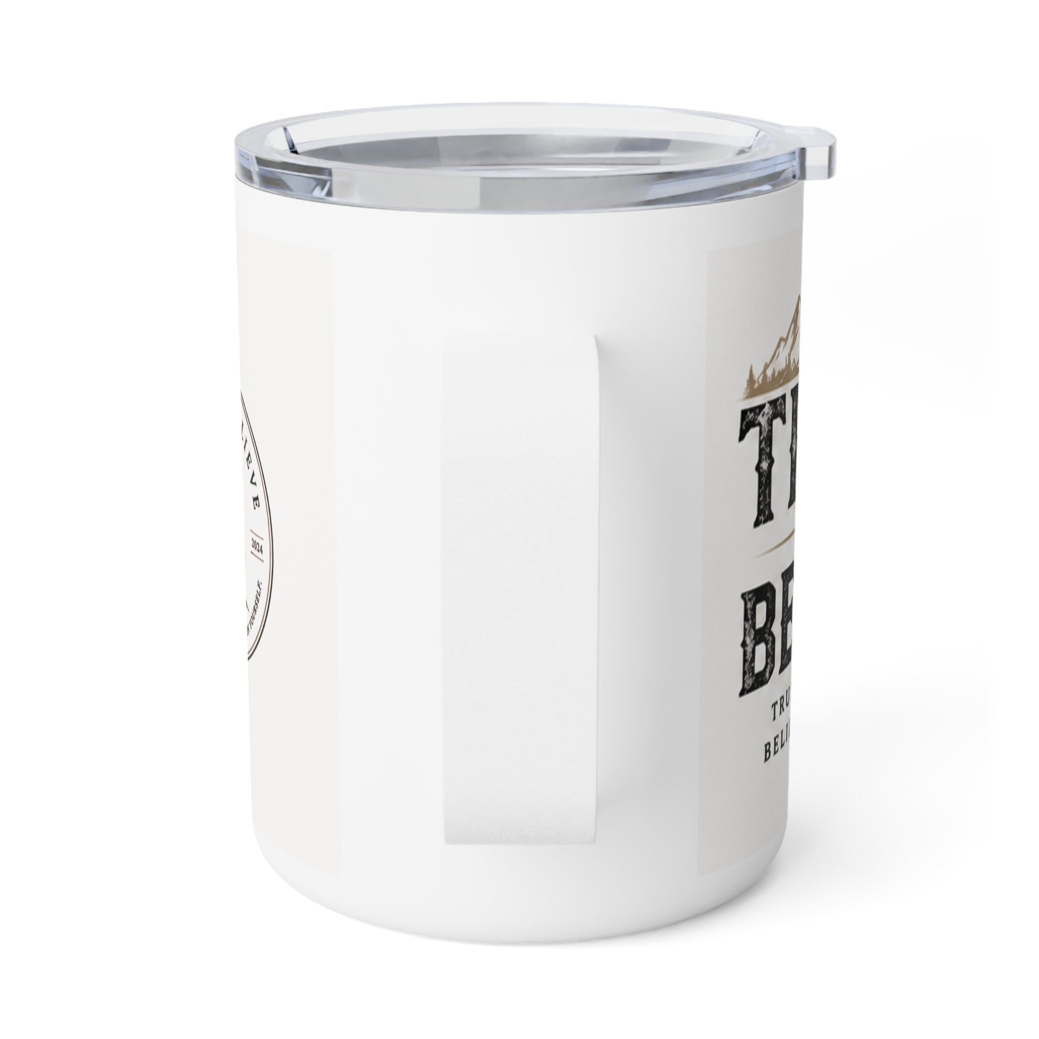 Insulated Coffee Mug - Trust the Process Camping Design (10oz)