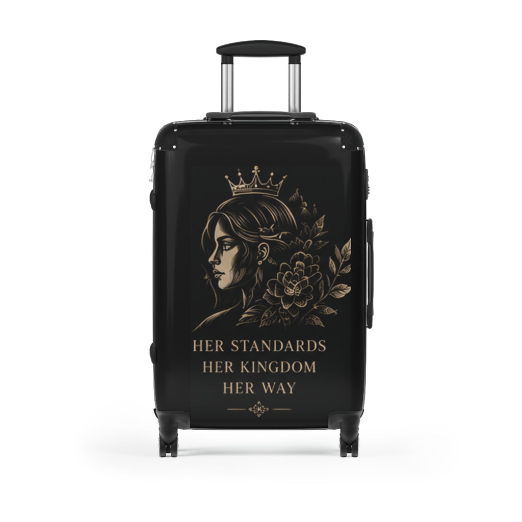 Suitcase — 'Her Standards, Her Kingdom, Her Way' Empowerment Carry-On
