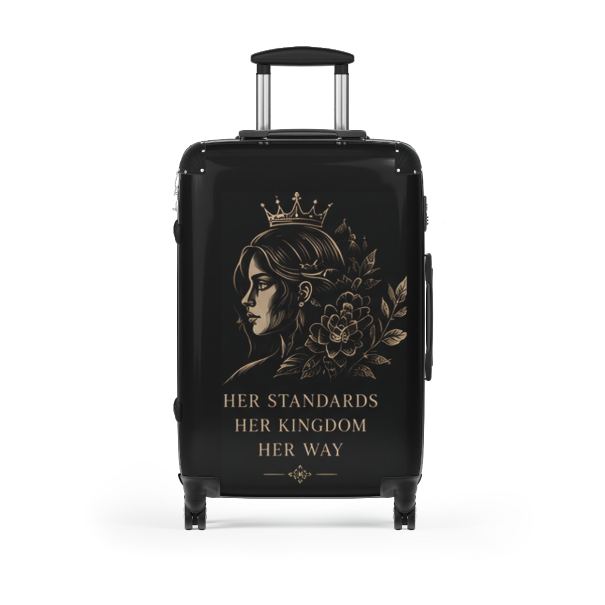 Suitcase — 'Her Standards, Her Kingdom, Her Way' Empowerment Carry-On