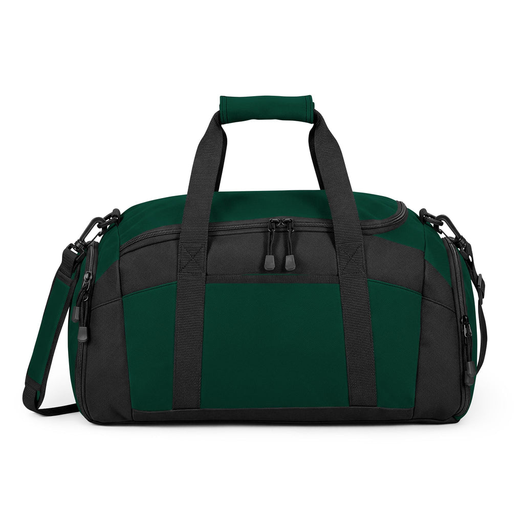 Alpha Gym Bag — Durable Black Duffle with 'ALPHA' Claw-Print Logo