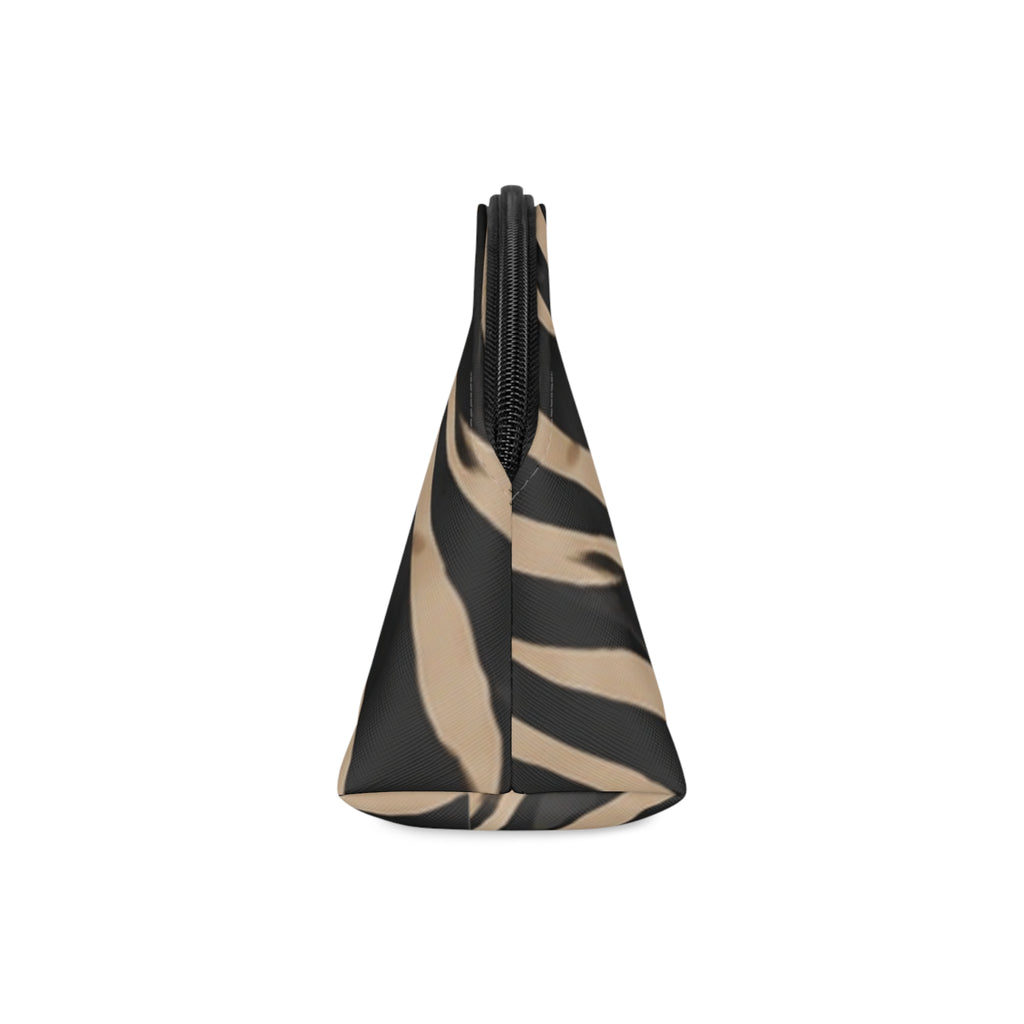Chic Animal Print Makeup Bag — Stylish Cosmetic Pouch