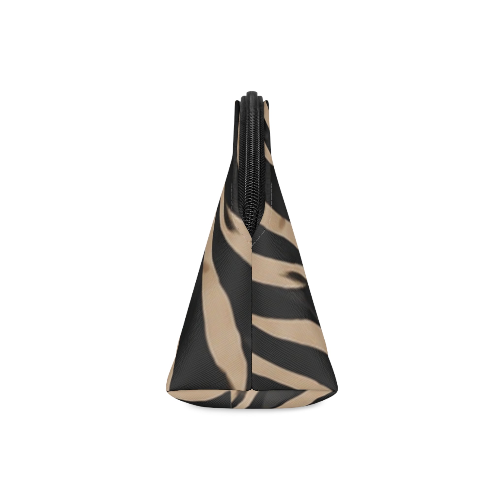 Chic Animal Print Makeup Bag — Stylish Cosmetic Pouch