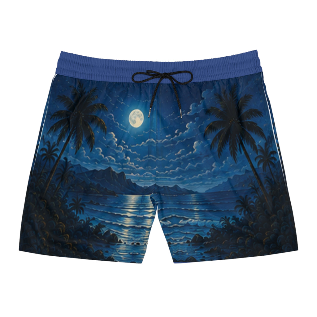 Moonlight Hawaii Night Swim Shorts — Men's Mid-Length