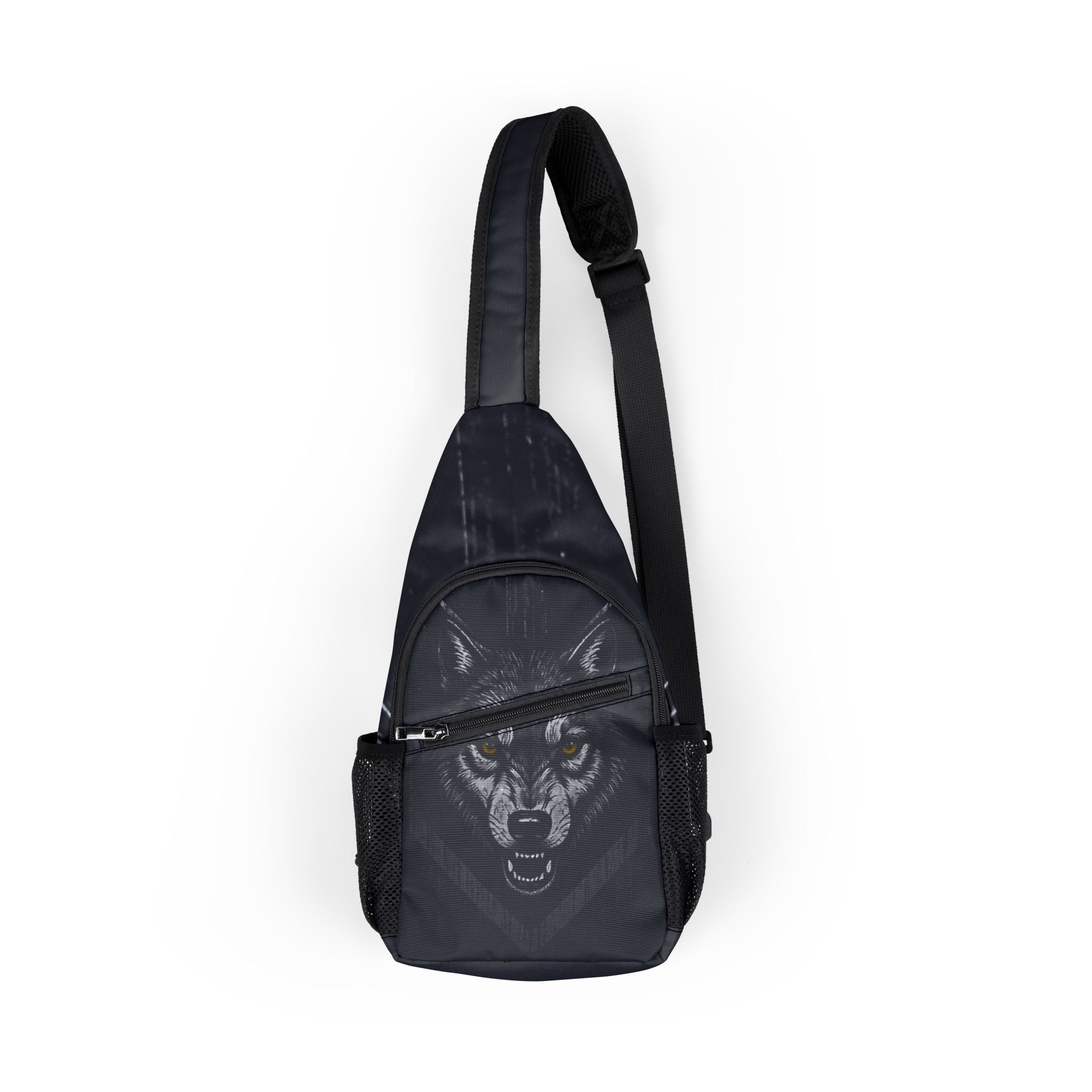 Wolf Graphic Chest Bag