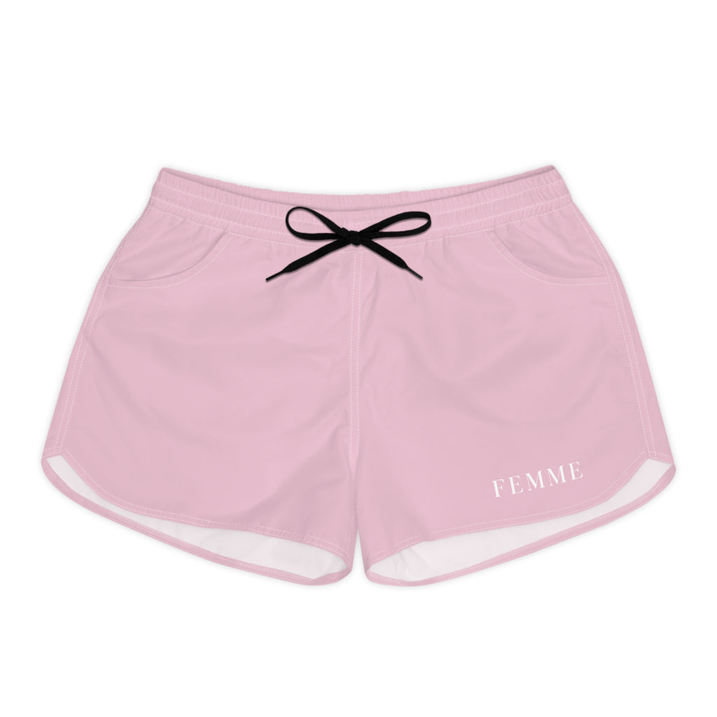 Femme Pink Casual Women's Shorts — Lightweight Lounge & Activewear