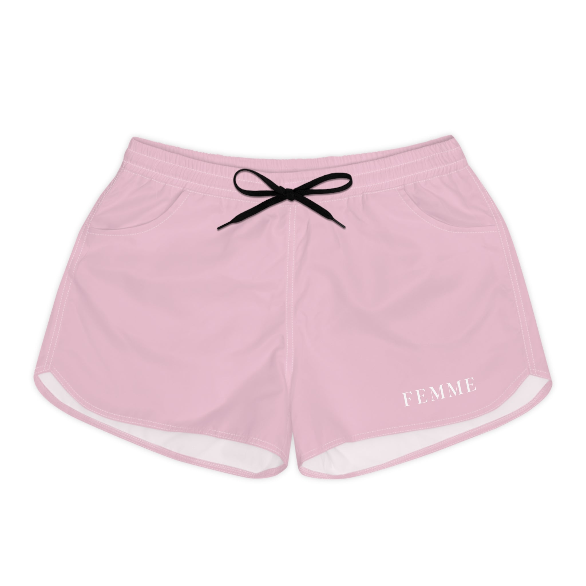 Femme Pink Casual Women's Shorts — Lightweight Lounge & Activewear
