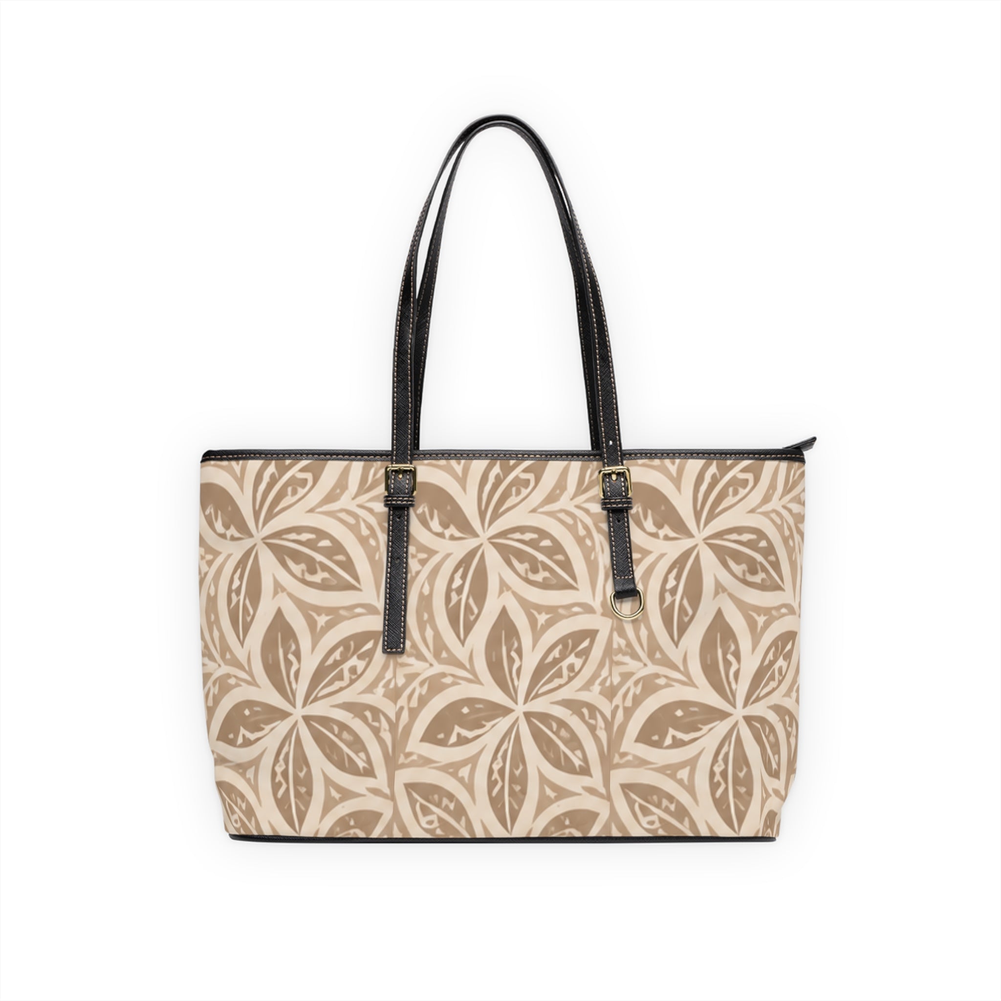 Plumeria (Pua Melia) Leather Shoulder Bag — Beauty, Positivity & New Beginnings