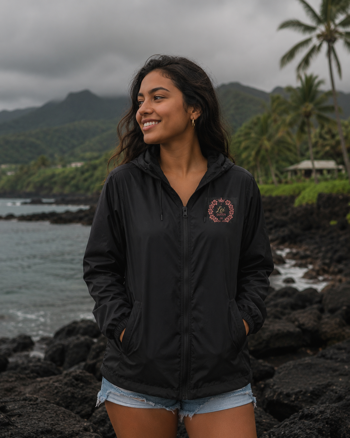 Lei Queen Windbreaker Jacket