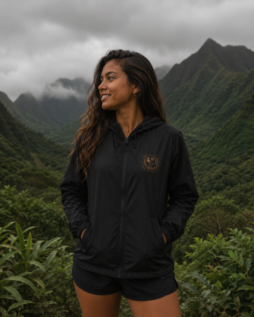 Island Queen Windbreaker Jacket