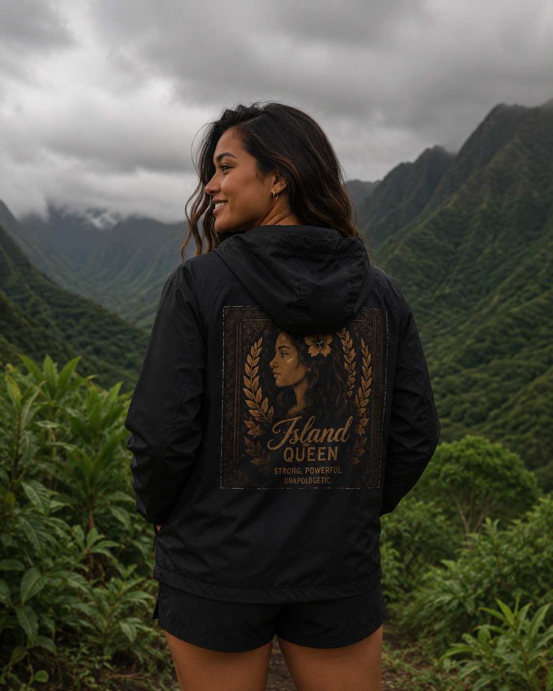 Island Queen Windbreaker Jacket