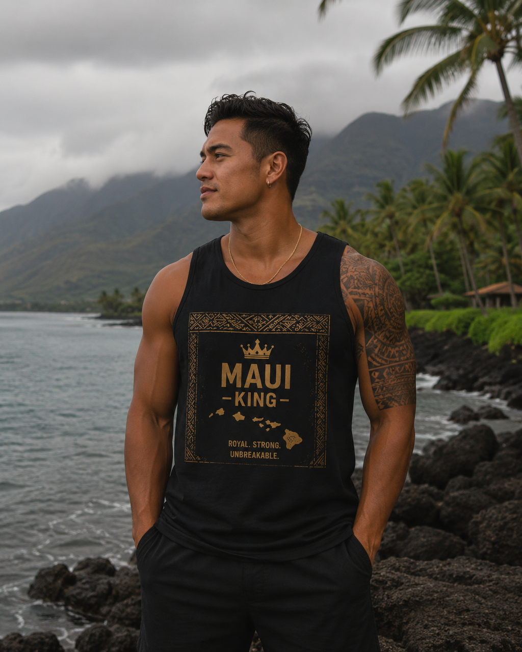 Maui King Tank Top