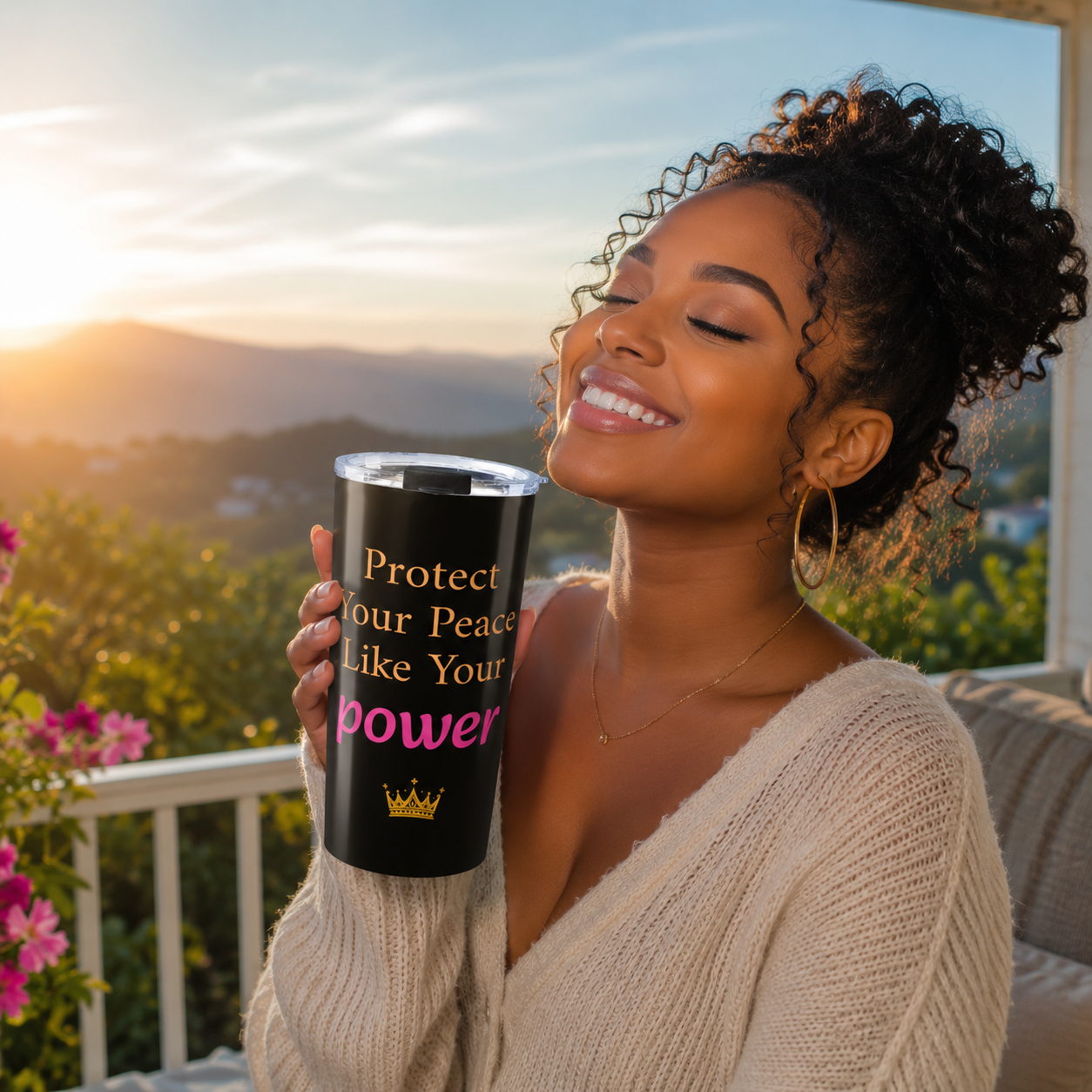Protect Your Peace Like Your Power 20oz Tumbler