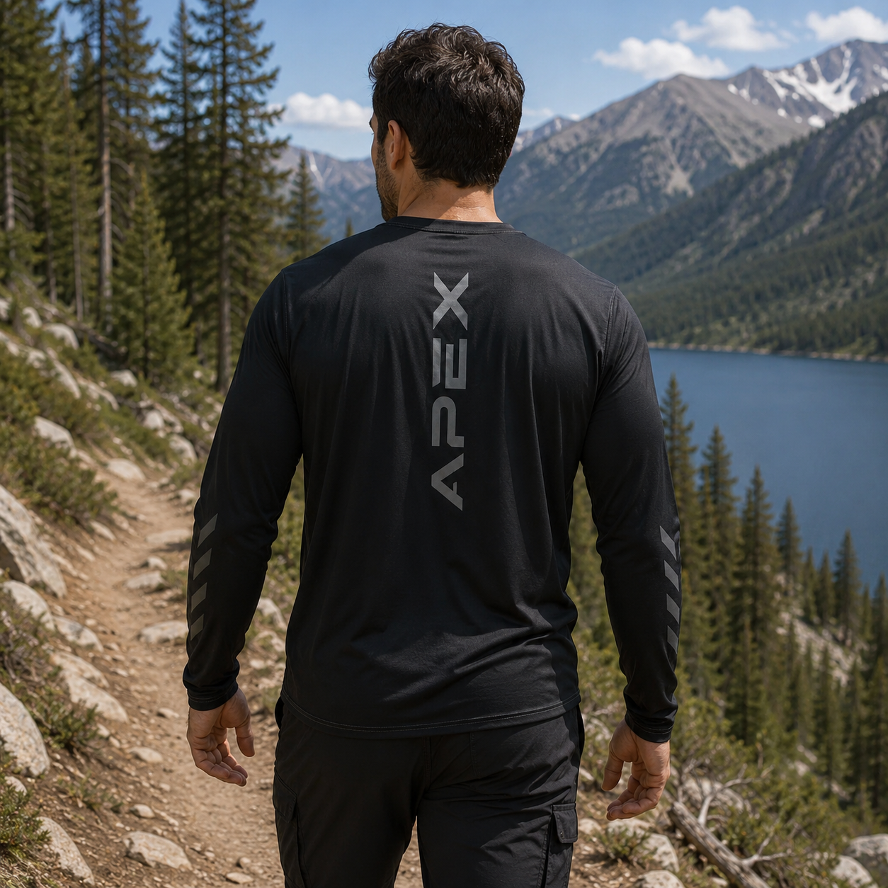 Apex UV Protection Long Sleeve Shirt — Men's Performance Sun Shirt