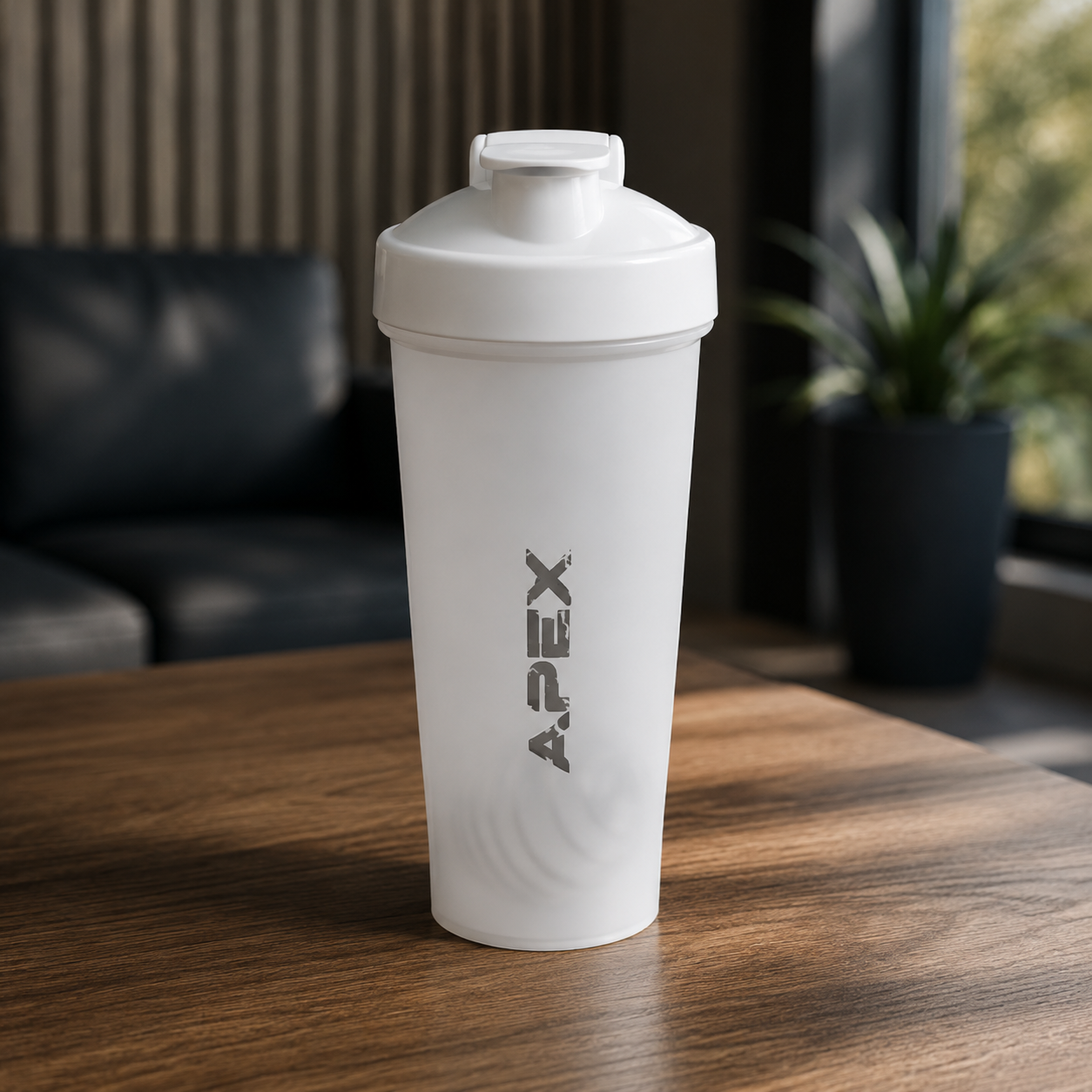 Apex Protein Shaker Bottle – Gym Blender Cup for Workout, Fitness & Meal Replacement