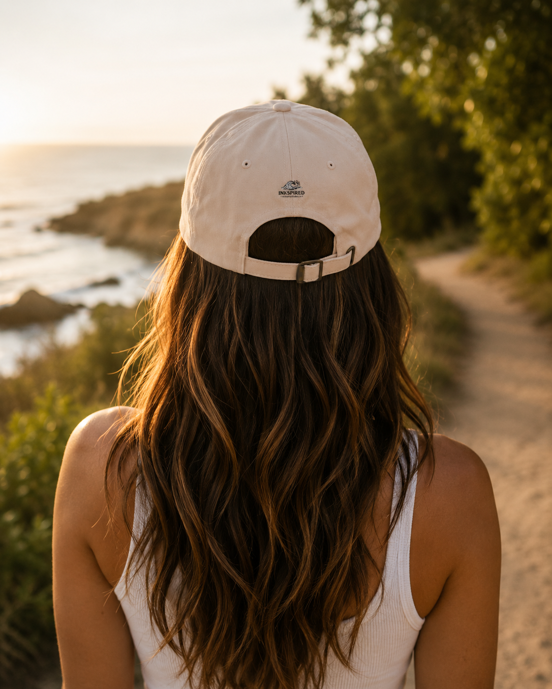 "Feminine Isn’t Weakness" Floral Embroidered Hat