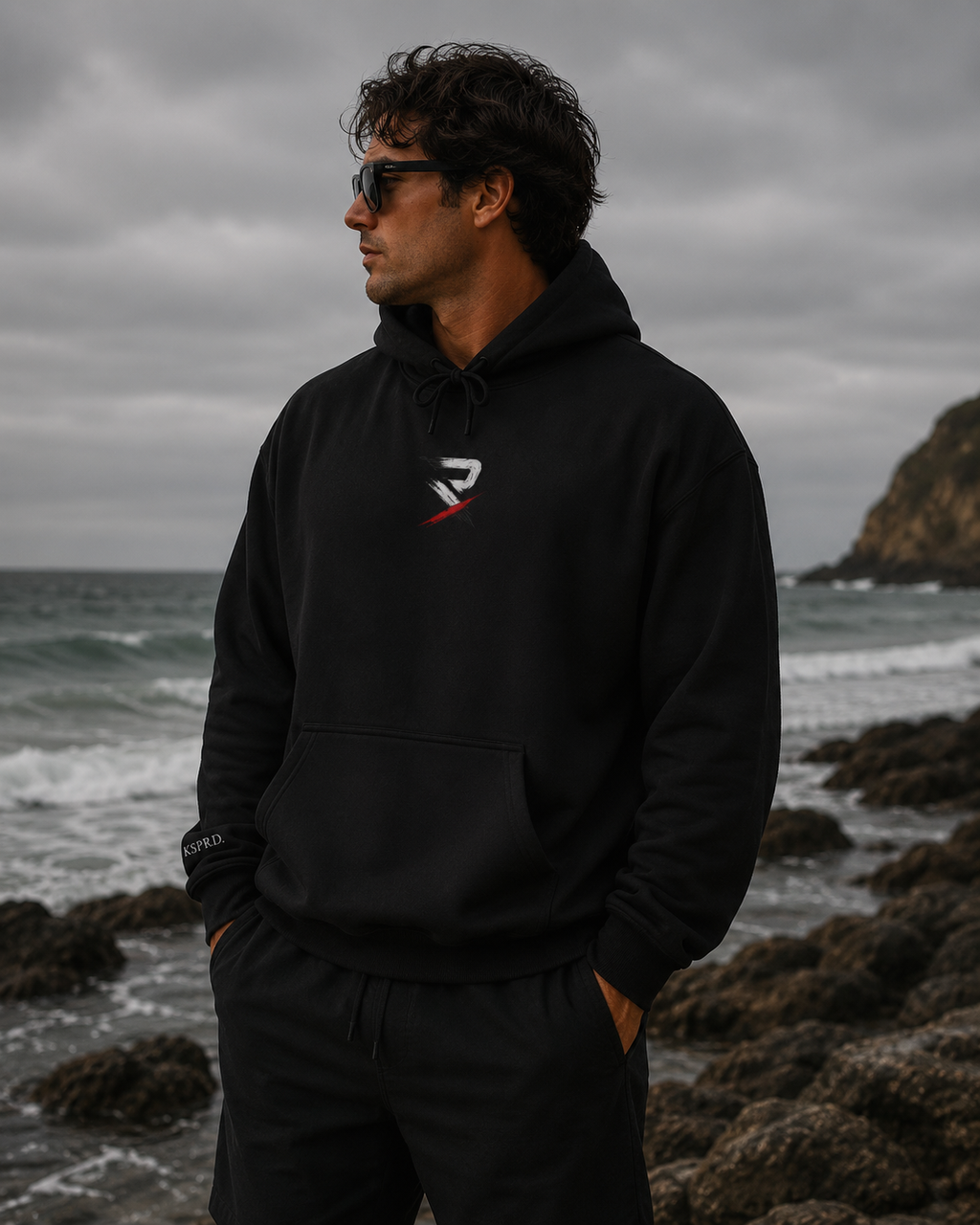 Relentless Hoodie — Motivational Graphic Pullover with "Relentlesss" Back Design