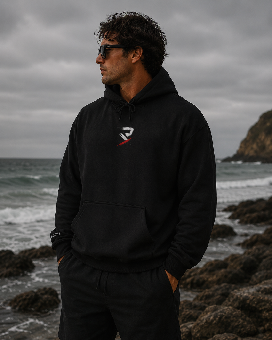 Relentless Hoodie — Motivational Graphic Pullover with "Relentlesss" Back Design